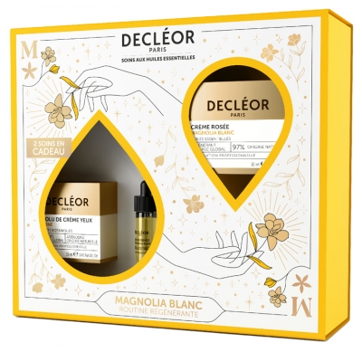 Decléor Weisse Magnolie - Regenerierend Crème Rosée 50 ml + Angebotene Regenerationsroutine