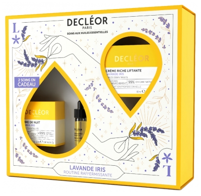 Decléor Lavendel Iris Reichhaltige Lifting-Creme 50 ml + Straffungsroutine Gratis