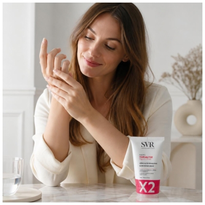 SVR Topialyse Nutri-Repair Cream Hands 2 x 50ml