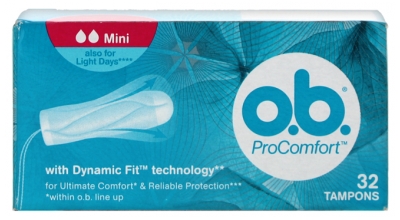 o.b. ProComfort 32 Mini Tampons