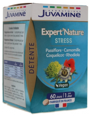 Juvamine Expert'Nature Stress 60 Comprimés