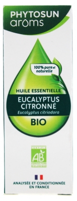 Phytosun Arôms Olejek Eteryczny z Eukaliptusa Cytrynowego (Eucalyptus Citriodora) Organiczny 10 ml