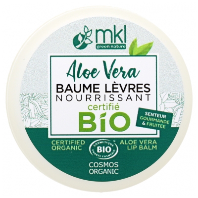 MKL Green Nature Balsamo Labbra Nutriente All'aloe Vera 10 ml