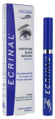 Ecrinal Mascara Sort Styrkende med ANP 2+ 7 ml