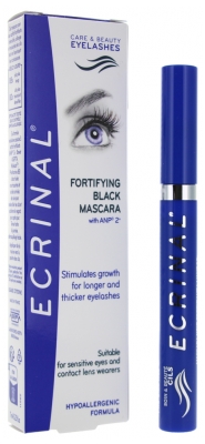 Ecrinal Fortifying Black Mascara With OTP 2+ 7 ml