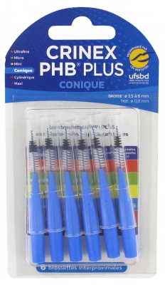 Crinex Phb Plus Conical Plus 1.3 6 Interproximal Brushes