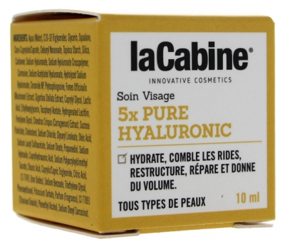 LaCabine 5x Trattamento Viso Ialuronico Puro 10 ml