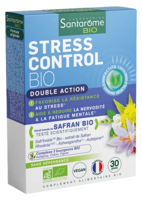 Santarome Stress Control Organic 30 Kapsułek