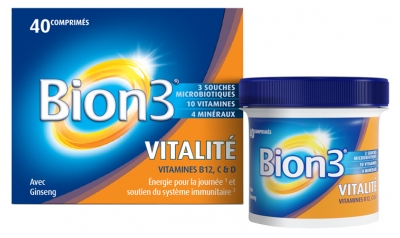 Bion 3 Vitalité 40 Comprimés