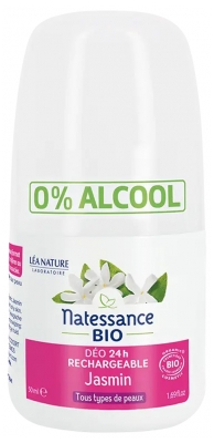 Natessance Jasmine Organic 24H Deo Refill 50 ml