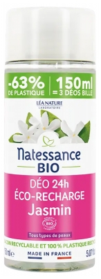 Natessance Deo 24H Jasmine Organic Refill 150ml