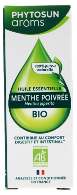 Phytosun Arôms Olejek Eteryczny z Mięty Pieprzowej (Mentha Piperita) Organiczny 10 ml