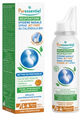 Puressentiel Higiene Nasal Spray Jato Forte com Calêndula Bio 100 ml