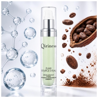 Qiriness Vandens Šaltinio Eliksyras Intensyviai Drėkinantis Serumas 30 ml