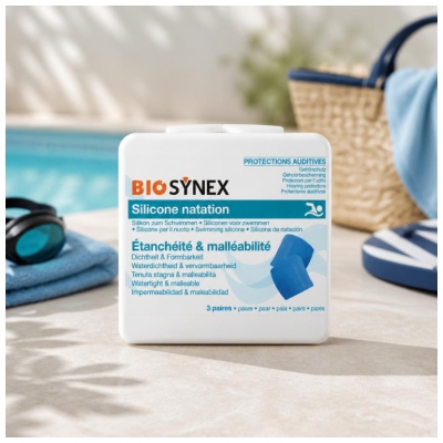 Biosynex Protecție Auditivă Înot Adult 3 Perechi