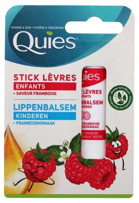 Quies Cuidado de los Labios Stick Niños Frambuesa 4,5 g