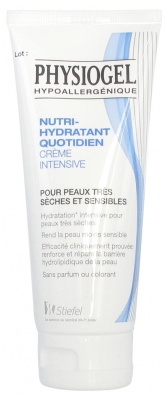 Physiogel Nutri-Hydratant Quotidien Intensive Cream Very Dry Sensitive Skin 100ml
