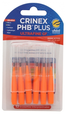 Crinex Phb Ultrafina GF 0.7 12 Cepillos Interproximales