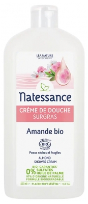 Natessance Crème de Douche Amande Douce Bio 500 ml