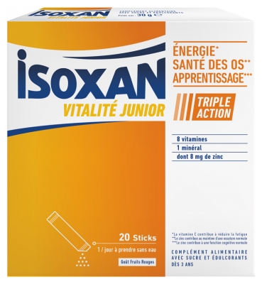 Isoxan Vitalité Junior 20 Sticks