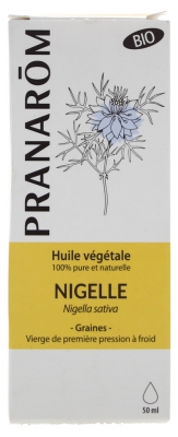 Pranarôm Huile Végétale Nigelle Bio 50 ml