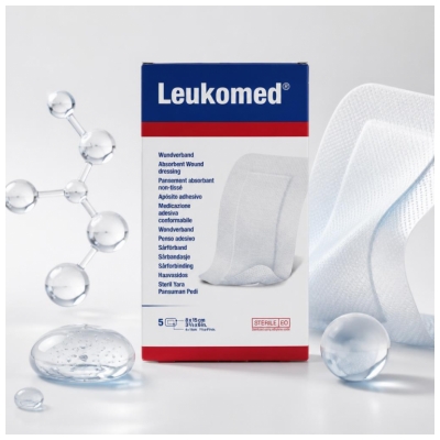 Essity Leukomed 5 Non-Woven Absorbent Dressings 8 x 15cm