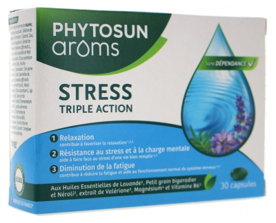 Phytosun Arôms Stress Triple Action 30 Capsules