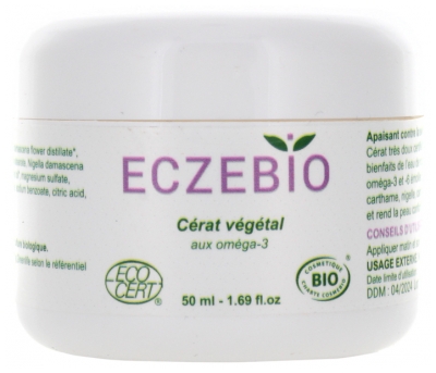 Oemine Eczebio Vegetable Cerate With Omega 3 and 6 50 ml