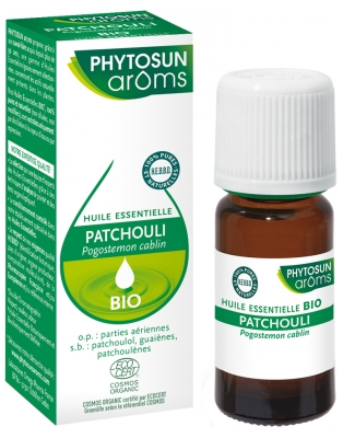 Phytosun Arôms Organic Essential Oil Patchouli (Pogostemon Cablin) 5ml
