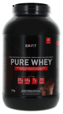 Eafit Pure Whey 1,8 kg - Smak: Podwójna czekolada