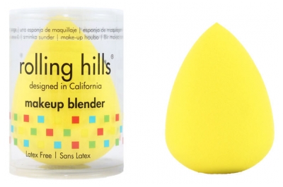 Rolling Hills Make-up spons - Kleur: Geel