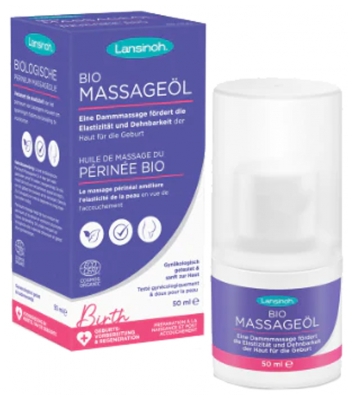 Lansinoh Huile de Massage du Périnée Bio 50 ml