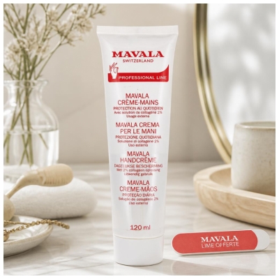 Mavala Handcrème 120 ml + Gratis Limoen
