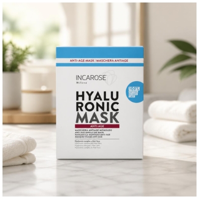 Incarose Hyaluronic Maska za Obraz Proti Staranju 17 ml