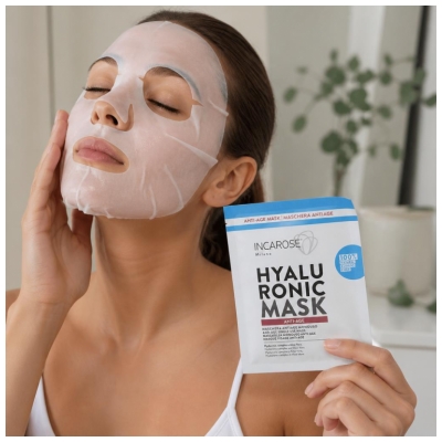 Incarose Hyaluronic Maska za Obraz Proti Staranju 17 ml