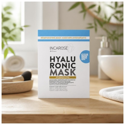 Incarose Hyaluronic Regeneruojamoji veido kaukė 17 ml