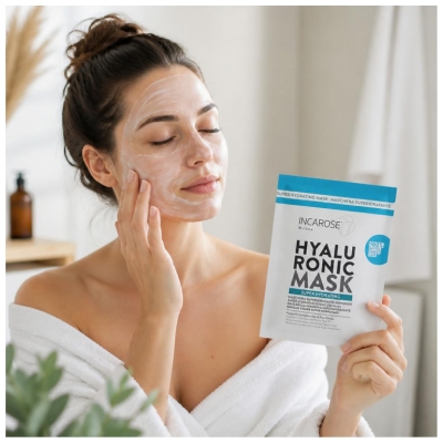 Incarose Hyaluronic Super Fuktgivande Ansiktsmask 17 ml