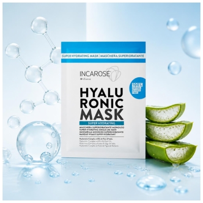 Incarose Hyaluronic Superkosteuttava Kasvonaamio 17 ml