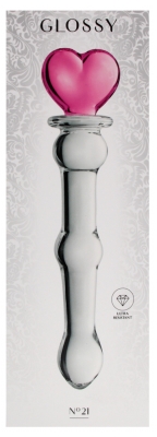 Glamy Glossy Dildo in Glass N°21