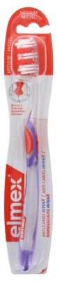 Elmex Protection Caries Brosse à Dents InterX Medium - Couleur : Violet