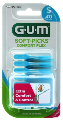 GUM Soft-Picks Comfort Flex 40 Stück - Größe: Small