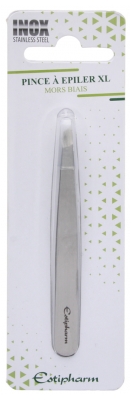 Pinça de Sobrancelhas XL Ponta Chanfrada Estipharm