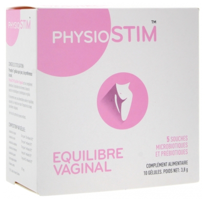 Laboratorij Immubio Physiostim Vaginalno Ravnovesje 10 Kapsul