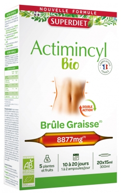 Superdiet Actimincyl Organic 20 Ampułek