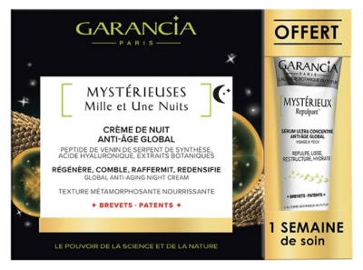 Garancia Mystérieuse s Mille et Une Nuits Crema Notte Anti-Età 30 ml + Plumping 5 ml Gratis