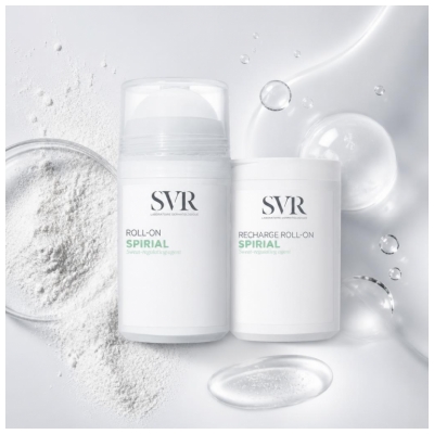 SVR Spirial Antiperspirantti 48H Roll-On 50 ml + Täyttöpullo Roll-On 50 ml