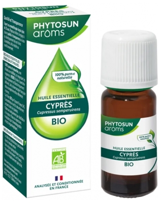Phytosun Arôms Olejek Eteryczny z Cyprysu (Cupressus Sempervirens) Organiczny 10 ml