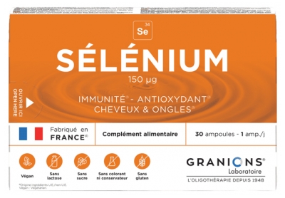 Granions Seleniu 30 de Fiole