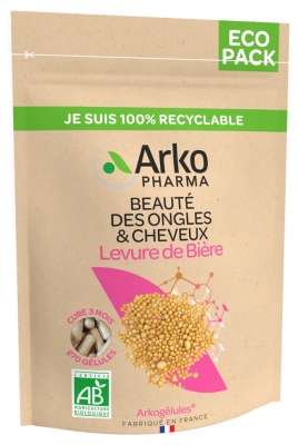 Arkopharma Arkogélules Organiczne Drożdże Piwne Eco Pack 270 Kapsułek