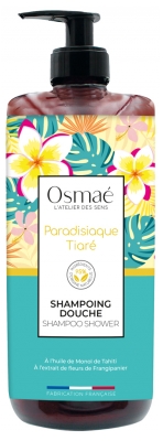 Osmaé Shampoing Douche Paradisiaque Tiaré 1 L